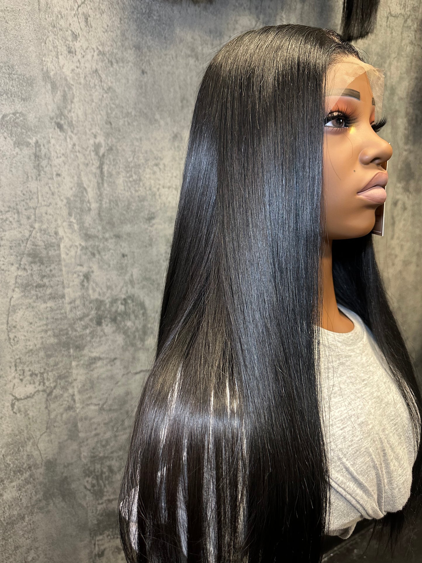 Black 6X6 HD Lace Closure Wig - Raw Full Machine Sewn Wig